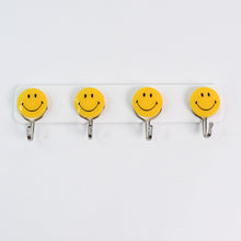 Multipurpose Self-Adhesive 4 hooks for wall Hook (1 Pc)