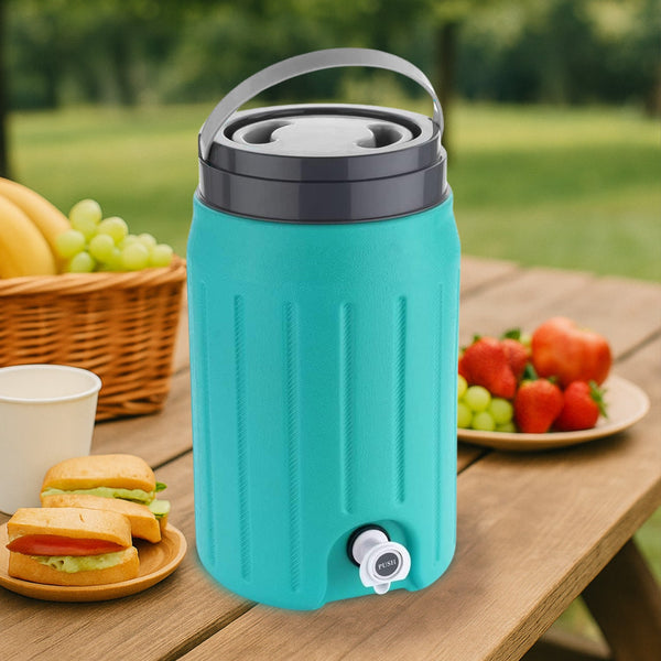 Insulated Water Jug with Tap Leakproof, Travel Cooler (2.5 Ltr)